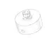 DORNBRACHT-Griff-ERSATZTEILE-092089061-D-27-x-19-5-mm-Chrom-092089061-00 gallery number 1